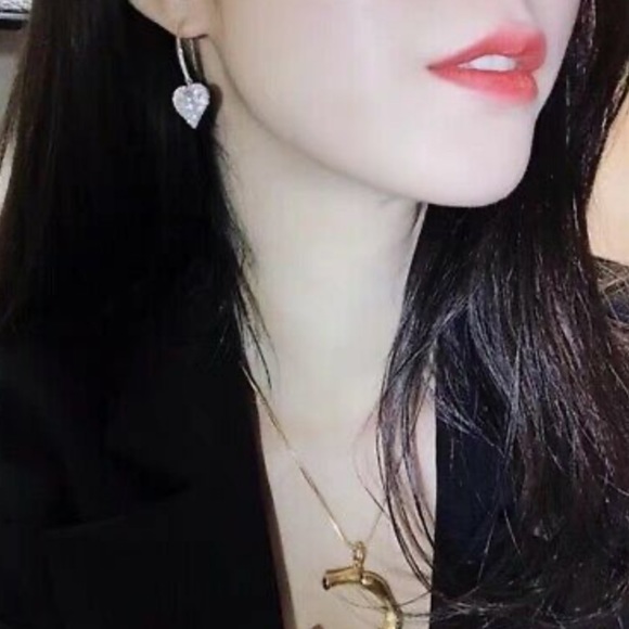 NEW Sunshine 925 Silver Drop Earrings for Women - Picture 5 of 5